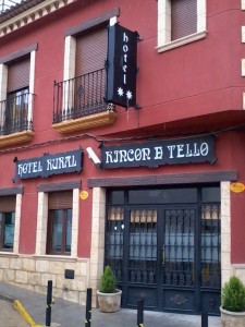 Entrada Hotel y Restaurante Rincón de Tello